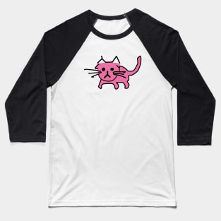 Ertappte Katze Baseball T-Shirt